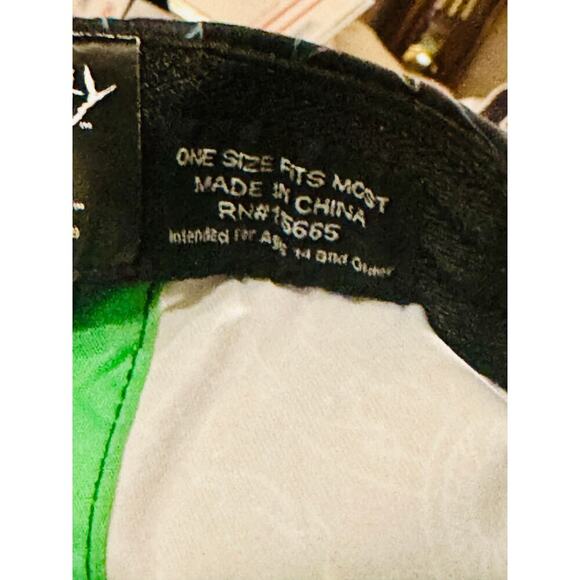 Rick and Morty Hat Unisex Adjustable Black Galaxy Print Cartoon Streetwear - Picture 5 of 6